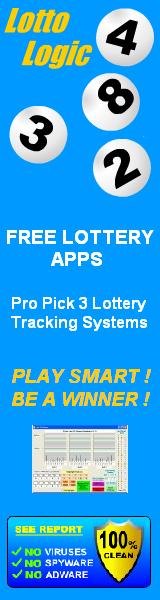 Lottery app ad banner
