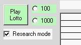 Lottery simulator